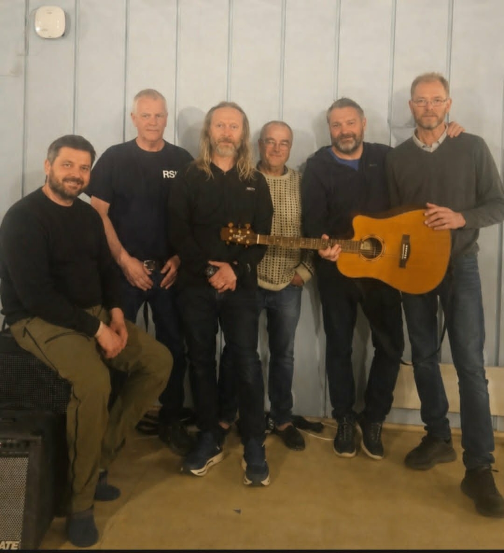 Fv. Ivar Tistel, Tore Røyrvik, Endre Nese, Ola Svendsen, Andre Laskerud, Bjarte Tjønn.